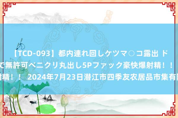 【TCD-093】都内連れ回しケツマ○コ露出 ド変態ニューハーフ野外で無許可ペニクリ丸出し5Pファック豪快爆射精！！ 2024年7月23日潜江市四季友农居品市集有限公司价钱行情