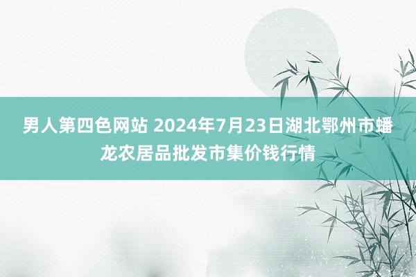 男人第四色网站 2024年7月23日湖北鄂州市蟠龙农居品批发市集价钱行情