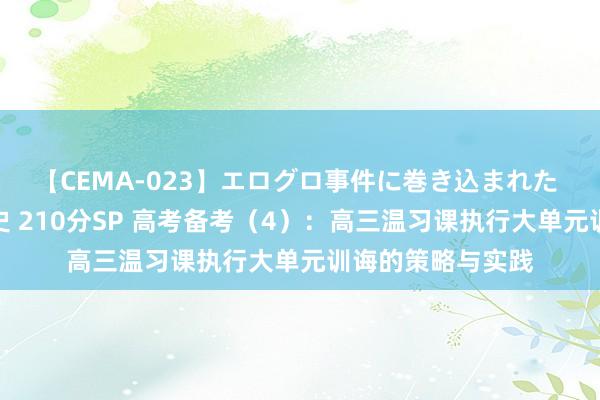 【CEMA-023】エログロ事件に巻き込まれた 人妻たちの昭和史 210分SP 高考备考（4）：高三温习课执行大单元训诲的策略与实践