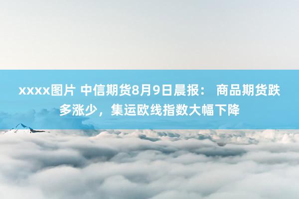 xxxx图片 中信期货8月9日晨报： 商品期货跌多涨少，集运欧线指数大幅下降